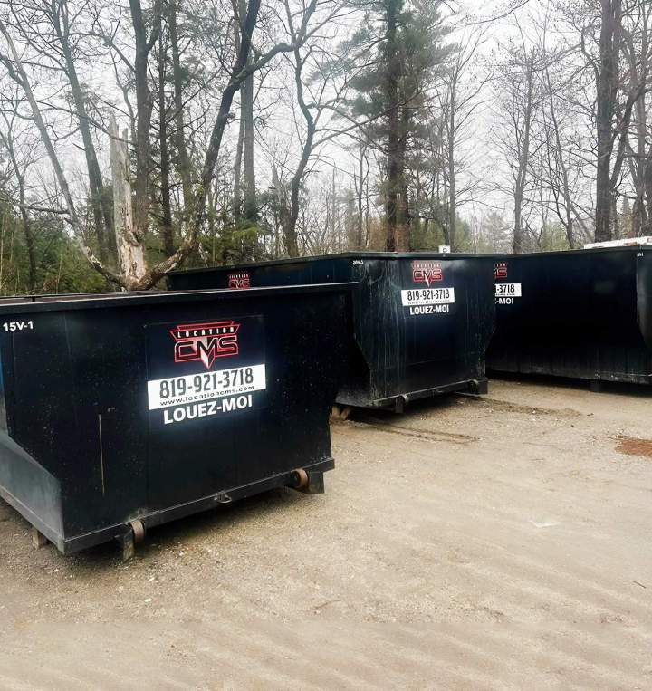 Location de conteneur à déchet Gatineau