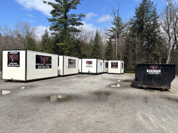 Location de conteneur de stockage temporaire Gatineau